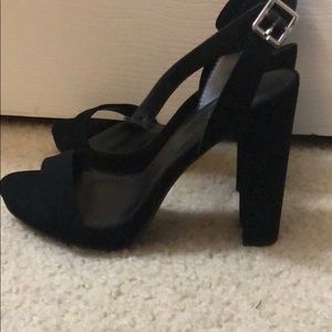 Black heels